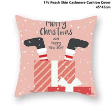 Load image into Gallery viewer, Christmas Pillowcase Santa Cluas Pillow Covers Xmas Holiday Couch Pillows Rustic Christmas Decorations Winter Pillowcase For Home Living Room Xmas Ornaments Navidad Gifts