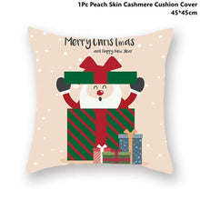Load image into Gallery viewer, Christmas Pillowcase Santa Cluas Pillow Covers Xmas Holiday Couch Pillows Rustic Christmas Decorations Winter Pillowcase For Home Living Room Xmas Ornaments Navidad Gifts