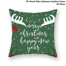 Load image into Gallery viewer, Christmas Pillowcase Santa Cluas Pillow Covers Xmas Holiday Couch Pillows Rustic Christmas Decorations Winter Pillowcase For Home Living Room Xmas Ornaments Navidad Gifts