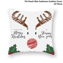 Load image into Gallery viewer, Christmas Pillowcase Santa Cluas Pillow Covers Xmas Holiday Couch Pillows Rustic Christmas Decorations Winter Pillowcase For Home Living Room Xmas Ornaments Navidad Gifts