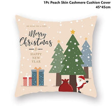 Load image into Gallery viewer, Christmas Pillowcase Santa Cluas Pillow Covers Xmas Holiday Couch Pillows Rustic Christmas Decorations Winter Pillowcase For Home Living Room Xmas Ornaments Navidad Gifts
