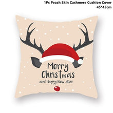 Load image into Gallery viewer, Christmas Pillowcase Santa Cluas Pillow Covers Xmas Holiday Couch Pillows Rustic Christmas Decorations Winter Pillowcase For Home Living Room Xmas Ornaments Navidad Gifts