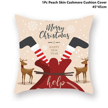 Load image into Gallery viewer, Christmas Pillowcase Santa Cluas Pillow Covers Xmas Holiday Couch Pillows Rustic Christmas Decorations Winter Pillowcase For Home Living Room Xmas Ornaments Navidad Gifts