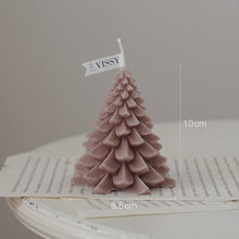 Load image into Gallery viewer, Christmas Pine Cones Candles Pine Cone Candles For Christmas Tree Shape Candle Scented Christmas Candle Christmas Decoration Candle Elk Christmas Tree Scented Candle Home Creative Gifts