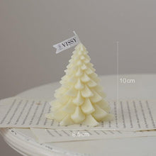 Load image into Gallery viewer, Christmas Pine Cones Candles Pine Cone Candles For Christmas Tree Shape Candle Scented Christmas Candle Christmas Decoration Candle Elk Christmas Tree Scented Candle Home Creative Gifts