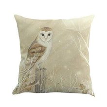 Load image into Gallery viewer, Christmas Printing Sofa Bed Home Decor Pillow Cover Pillow Case Holiday Decorative Christmas Throw Pillows Cotton Linen Winter Snowman Wolf Deer Pillow Covers Cases for Home