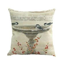 Load image into Gallery viewer, Christmas Printing Sofa Bed Home Decor Pillow Cover Pillow Case Holiday Decorative Christmas Throw Pillows Cotton Linen Winter Snowman Wolf Deer Pillow Covers Cases for Home