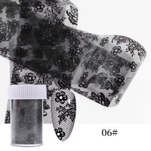 Load image into Gallery viewer, Christmas Silver Snowflakes Nail Art Foil Transfer Glitter Stickers 3D Nail Art Decals Designer Manicuring Decoration Xmas Gift Nails Snowflake Nail Art Stickers Decals Christmas Nail 3D Self Adhesive Nail Stickers for Acrylic Nails Snowflake