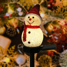 Load image into Gallery viewer, Christmas Snowman Light Solar