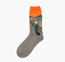 Load image into Gallery viewer, Classic Autumn Winter Retro Personality Art Van Gogh Mural World Famous Oil Painting Female Sock For Men And Women