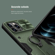 Load image into Gallery viewer, Classic Black Camera Cover Protection For Your iPhone Privacy iPhone 12 11 Pro Max Armor Lens Cover Slide Camera Case for iPhone 11 Pro Max 12 Mini Comfortable Soft Grip Simple Sliding Camera Cover Case