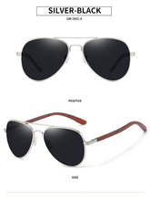 Load image into Gallery viewer, Classic Business Sunglasses Pilot Metal Frame UV Men Sunglasses Metal Driving New Luxury Shades Sunglasses Eyewear Frame Sun Glasses For Women Men