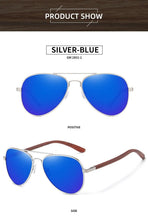Load image into Gallery viewer, Classic Business Sunglasses Pilot Metal Frame UV Men Sunglasses Metal Driving New Luxury Shades Sunglasses Eyewear Frame Sun Glasses For Women Men