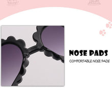 Load image into Gallery viewer, Classic Children's Fashionable Cute Heart-Shaped Sunglasses Designer Personalized Flower Love Baby Sunglasses Block 90% Of UVB and UVA Rays over sized heart shaped sunglasses