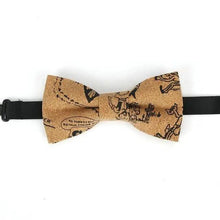 Load image into Gallery viewer, Classic Children Striped Elegant New Bow Tie Cute Kids Design Boys Brown Color Printed Bowties