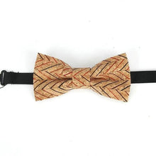 Load image into Gallery viewer, Classic Children Striped Elegant New Bow Tie Cute Kids Design Boys Brown Color Printed Bowties