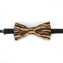 Load image into Gallery viewer, Classic Children Striped Elegant New Bow Tie Cute Kids Design Boys Brown Color Printed Bowties