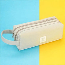 Load image into Gallery viewer, Classic Colorful Large Capacity Pencil Cases For Students Cool Design Double Zipper Pencil Pouch Pen Bag For School