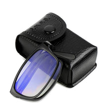 Load image into Gallery viewer, Classic Fashionable Folding Reading Glasses With Case For Men Women Telescopic Rotation Eyeglasses Includes Glasses Case Blue Light Blocking Reading Glasses Folding Reading Glasses, Small Folding Readers for Men Women