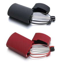 Load image into Gallery viewer, Classic Fashionable Folding Reading Glasses With Case For Men Women Telescopic Rotation Eyeglasses Includes Glasses Case Blue Light Blocking Reading Glasses Folding Reading Glasses, Small Folding Readers for Men Women