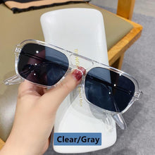 Load image into Gallery viewer, Classic Fashionable Retro Shape Double Bridges Style Women Sunglasses Polarized Square Sunglasses for Women Men Classic Pink Gradient Eyewear Trending Sunglasses
