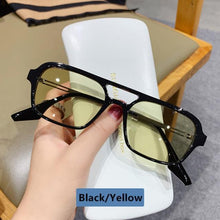 Load image into Gallery viewer, Classic Fashionable Retro Shape Double Bridges Style Women Sunglasses Polarized Square Sunglasses for Women Men Classic Pink Gradient Eyewear Trending Sunglasses