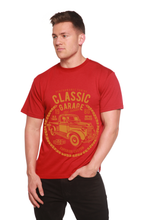 Load image into Gallery viewer, Classic Garage Men's Bamboo Viscose/Organic Cotton Short Sleeve Graphic T-Shirt