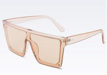 Load image into Gallery viewer, Classic Male Big Black Sunglasses For Men & Women New Fashionable Design New Mirror Pink Square Oversize Square Sunglasses for Women Men