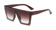 Load image into Gallery viewer, Classic Male Big Black Sunglasses For Men & Women New Fashionable Design New Mirror Pink Square Oversize Square Sunglasses for Women Men