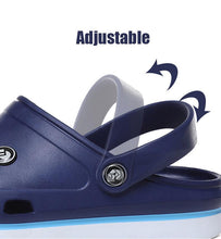 Load image into Gallery viewer, Classic Men Clogs Slippers Soft Bottom Beach Fashion Clogs Men Sandals Comfortable Breathable Ankle-Wrap Anti-Slip Casual Water Shoe Beach Shower Sandals Summer Slippers