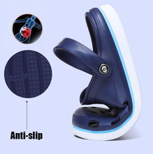 Load image into Gallery viewer, Classic Men Clogs Slippers Soft Bottom Beach Fashion Clogs Men Sandals Comfortable Breathable Ankle-Wrap Anti-Slip Casual Water Shoe Beach Shower Sandals Summer Slippers