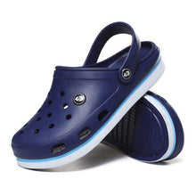 Load image into Gallery viewer, Classic Men Clogs Slippers Soft Bottom Beach Fashion Clogs Men Sandals Comfortable Breathable Ankle-Wrap Anti-Slip Casual Water Shoe Beach Shower Sandals Summer Slippers