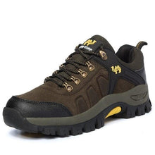 Load image into Gallery viewer, Classic Style Men's Hiking Shoes Lace-Up Sports Outdoor Jogging Hiking Climbing Shoes Mid High Top Shock-Absorbing Anti-Slip Water Resistant Work Outdoor Shoes
