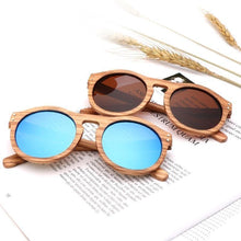 Load image into Gallery viewer, Classic Style Wood Retro Style Sunglasses For Men And Women Sunglasses Stylish New Frames Round Shape Sunglasses Frame Round Polarized
