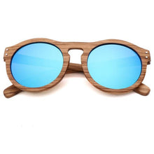 Load image into Gallery viewer, Classic Style Wood Retro Style Sunglasses For Men And Women Sunglasses Stylish New Frames Round Shape Sunglasses Frame Round Polarized