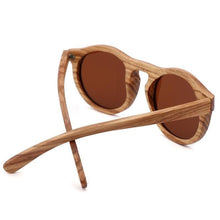 Load image into Gallery viewer, Classic Style Wood Retro Style Sunglasses For Men And Women Sunglasses Stylish New Frames Round Shape Sunglasses Frame Round Polarized