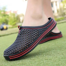 Load image into Gallery viewer, Classic Women Shoes Beach Closed Toe Slippers Unisex Hollow Out Casual Couple Flip Flops Garden Clogs Non-slide Men And Women Slippers