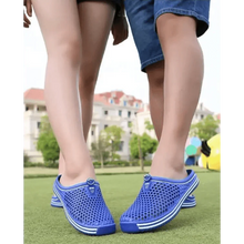 Load image into Gallery viewer, Classic Women Shoes Beach Closed Toe Slippers Unisex Hollow Out Casual Couple Flip Flops Garden Clogs Non-slide Men And Women Slippers