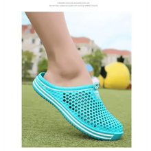 Load image into Gallery viewer, Classic Women Shoes Beach Closed Toe Slippers Unisex Hollow Out Casual Couple Flip Flops Garden Clogs Non-slide Men And Women Slippers