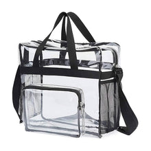 Load image into Gallery viewer, Clear Transparent Shoulder Bag Stadium Approved
