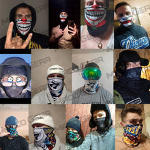 Load image into Gallery viewer, Clown Magic Bandana Running Scarf Half Face Cover Ski Fishing Biker Elasticity Hunting Hiking Sports Snowboard Mask Men Girl Army Bandana Scarf Neck Gaiter Buff Motorcycle Face Mask Balaclava Bicycle Helmet Liner Sport Headband Summer Breathable Mesh Band