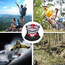 Load image into Gallery viewer, Clown Magic Bandana Running Scarf Half Face Cover Ski Fishing Biker Elasticity Hunting Hiking Sports Snowboard Mask Men Girl Army Bandana Scarf Neck Gaiter Buff Motorcycle Face Mask Balaclava Bicycle Helmet Liner Sport Headband Summer Breathable Mesh Band