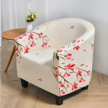 Load image into Gallery viewer, Club Chair Cover Armchair Slipcover Geometric Printed Small Sofa Covers Protect For Pets Chair Decoration Chair Slipcover Decoration Club Chair Cover Spandex Elastic Armchair Slipcover Geometric Printed Small Sofa Covers Protect For Living Room Hotel Bar