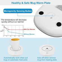 Load image into Gallery viewer, Coffee Mug Warmer Electric Heater Pad