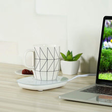 Load image into Gallery viewer, Coffee Mug Warmer Electric Heater Pad