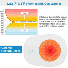 Load image into Gallery viewer, Coffee Mug Warmer Electric Heater Pad