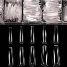 Load image into Gallery viewer, Coffin Long Fake Nails