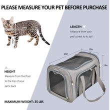 Load image into Gallery viewer, Collapsible Cat Dog Carrier