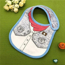 Load image into Gallery viewer, Collar Baby Festive Dress Cotton Cute Pattern Bibs for Newborn Boy Girl