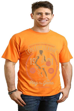 Load image into Gallery viewer, College League Men's Bamboo Viscose/Organic Cotton Short Sleeve Graphic T-Shirt